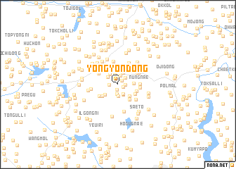 map of Yongyŏn-dong