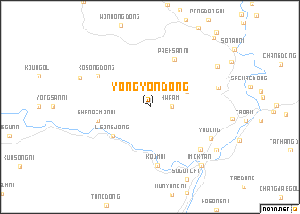 map of Yongyŏn-dong