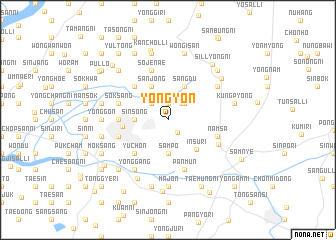 map of Yongyŏn