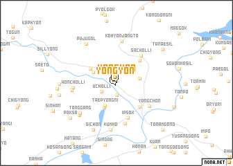 map of Yongyŏn