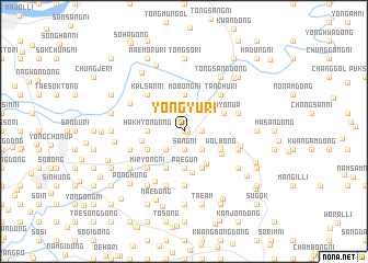 map of Yongyu-ri