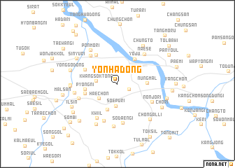 map of Yŏnha-dong