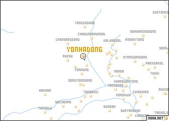 map of Yŏnha-dong