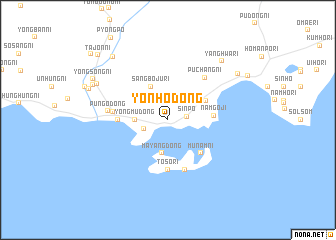 map of Yŏnho-dong