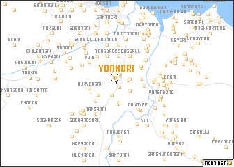 map of Yŏnho-ri