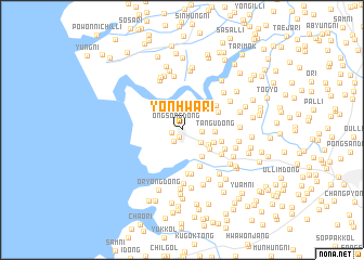 map of Yŏnhwa-ri