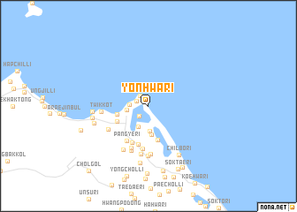 map of Yŏnhwa-ri