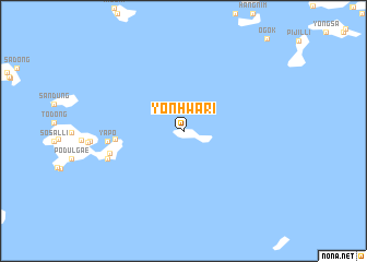 map of Yŏnhwa-ri