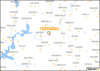 map of Yŏnhwasil