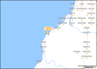 map of Yoni