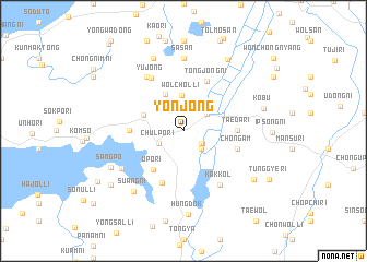 map of Yŏnjŏng