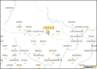 map of Yonko