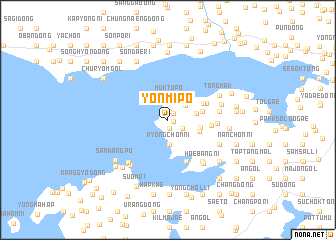 map of Yŏnmip\