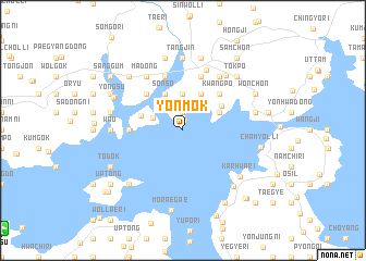 map of Yŏnmok