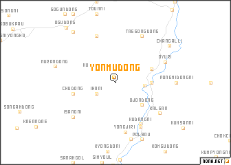 map of Yŏnmu-dong