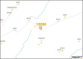 map of Yonon