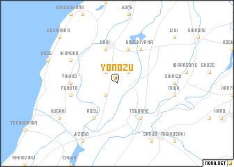 map of Yonōzu