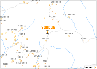 map of Yonque