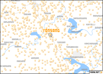 map of Yŏnsang