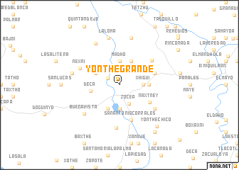 map of Yonthé Grande