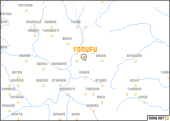 map of Yonufu