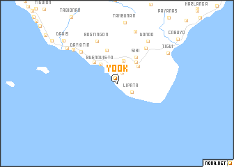 map of Yook