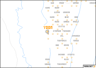 map of Yoon