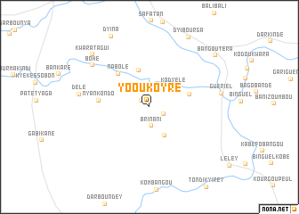 map of Yooukoyré