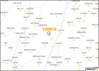 map of Yopata