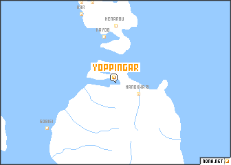 map of Yoppingar