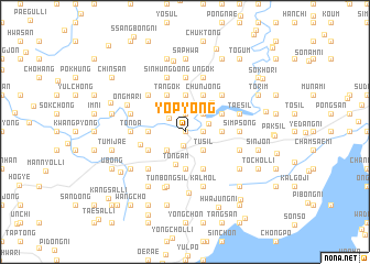 map of Yŏp\