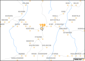 map of Yop