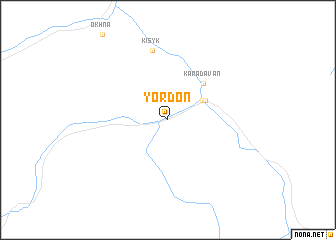 map of Yordon