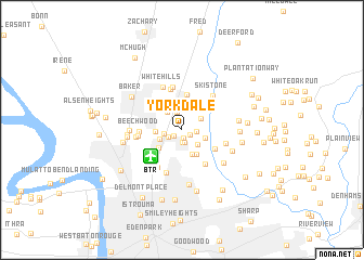 map of Yorkdale