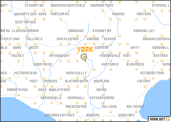 map of York