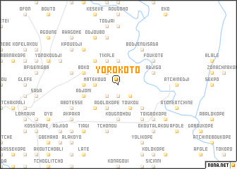 map of Yorokoto