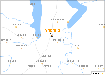 map of Yorola