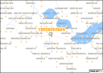 map of Yorro Pendeh