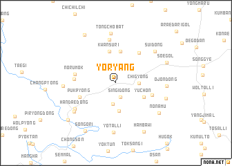 map of Yŏryang