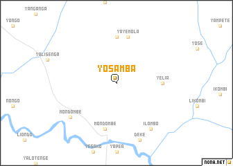 map of Yosamba