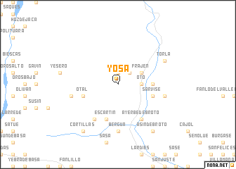 map of Yosa