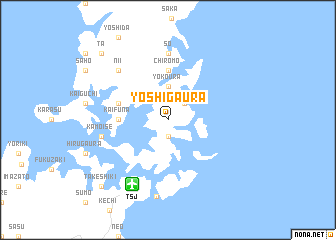 map of Yoshigaura