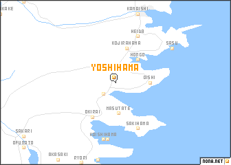 map of Yoshihama