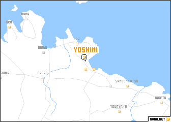 map of Yoshimi