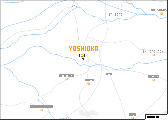 map of Yoshioka