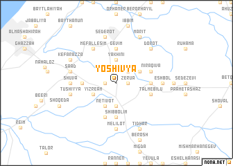 map of Yoshivya