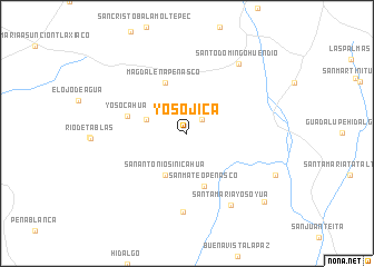 map of Yosojica