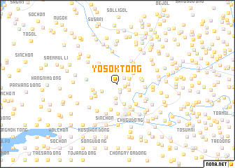 map of Yŏsŏk-tong