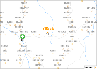 map of Yossé