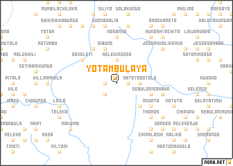 map of Yotam Bulaya